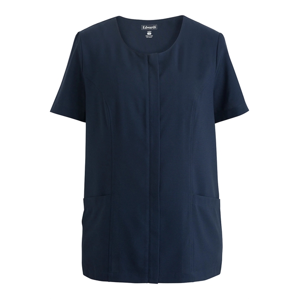 Ladies' scoop neck spun poly tunic