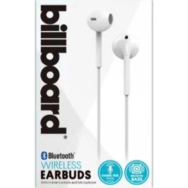 Billboard Bluetooth Wireless Ear Buds with Microphone