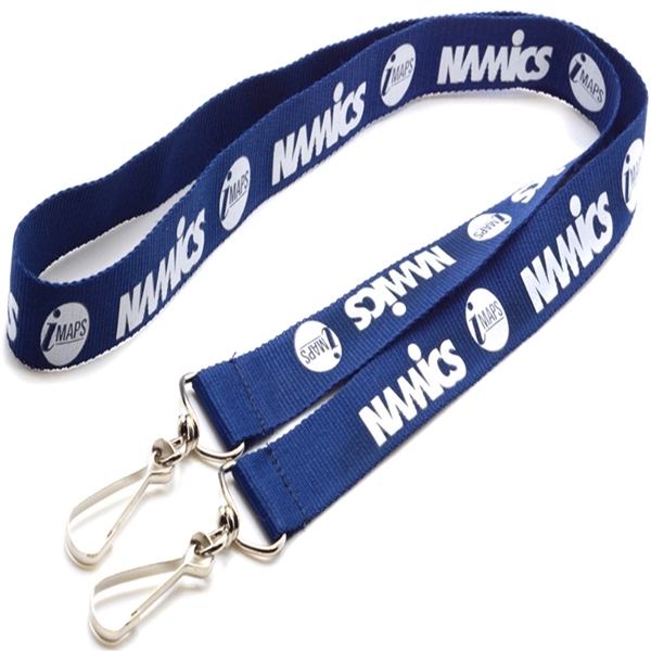 5/8" Double Ended Polyester Lanyard
