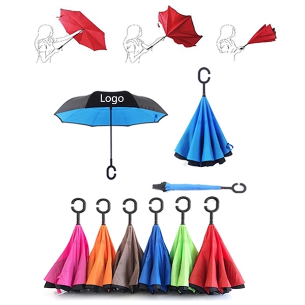 Stratus Reversible Inverted Umbrella
