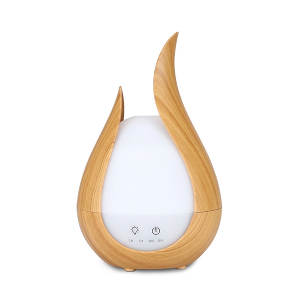 200ml Wood Grain Mini Humidifier