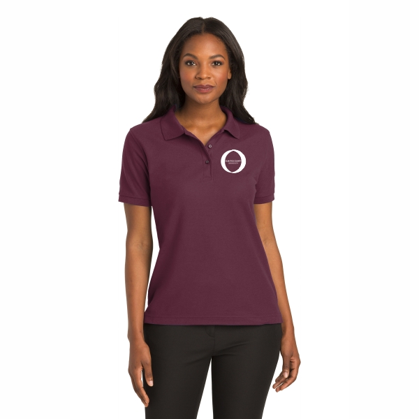Port Authority Ladies S/S Silk Touch Polo - Olmsted County