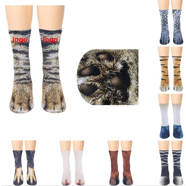Animal paw sock