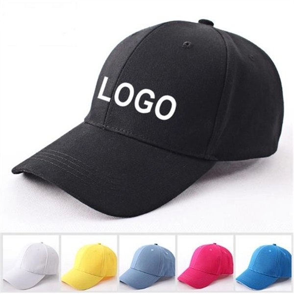 Custom Cotton Baseball Cap with Adjustable Back