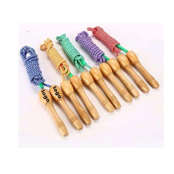 84" (7 foot) Wooden Handle Jump Rope