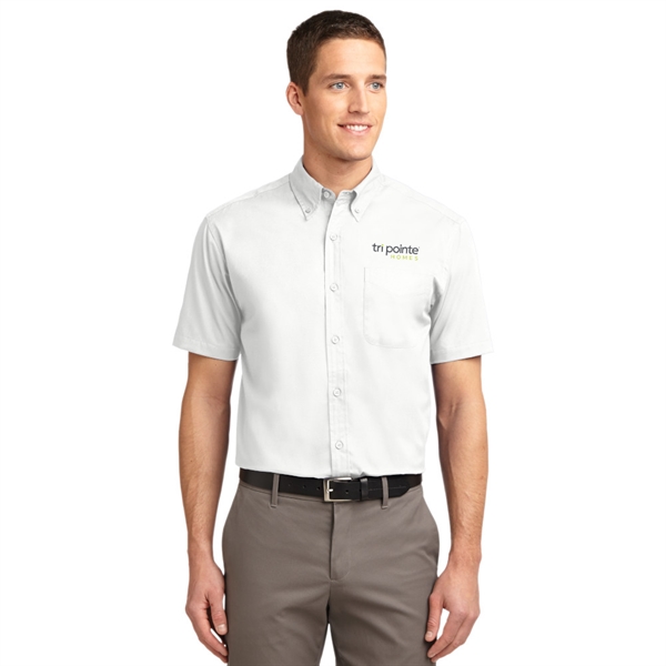 TALL Port Authority Short Sleeve Easy Care Shirt.