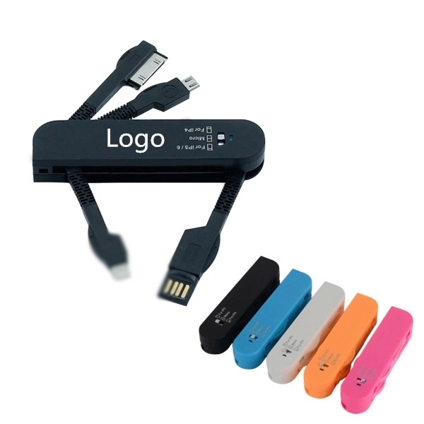 Swiss Knife 3 in 1 USB Date Charging Cable