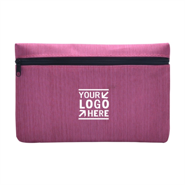 Polyester Face Mask Cove Storage Bag Case Holder With Zipper