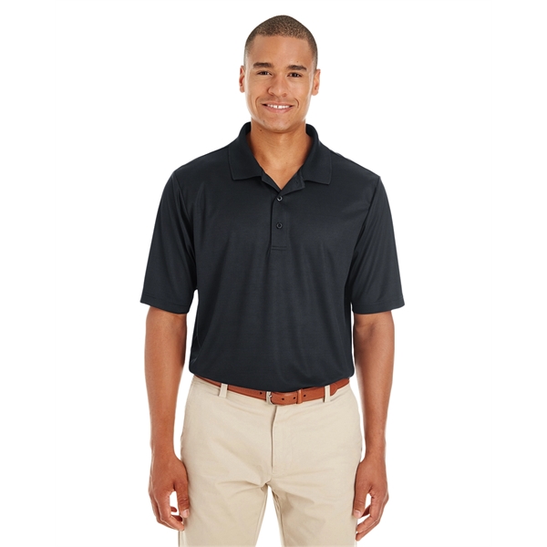 Ash City Men's Express Microstripe Performance Pique Polo