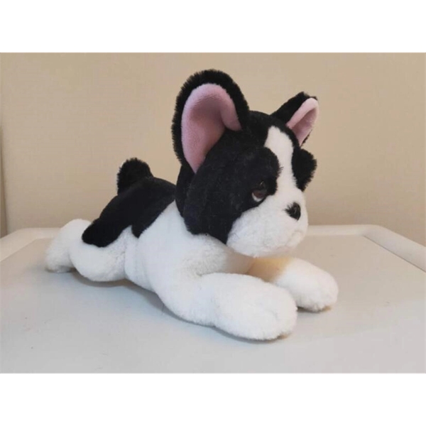 8" Stuff sitting French BullDog Beanie Baby with ID tag