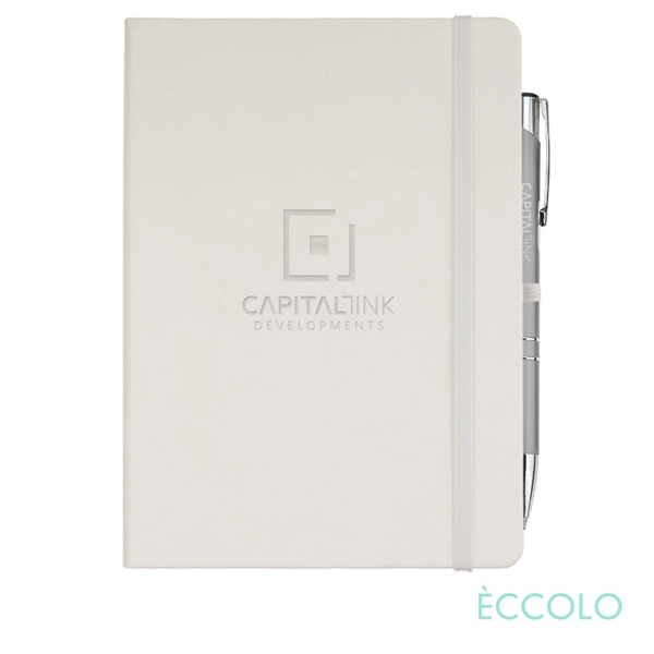 Eccolo® Cool Journal/Clicker Pen - (L)
