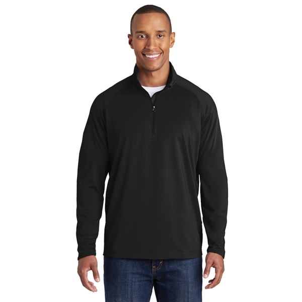 Sport-Tek Sport-Wick Stretch 1/2-Zip Pullover.