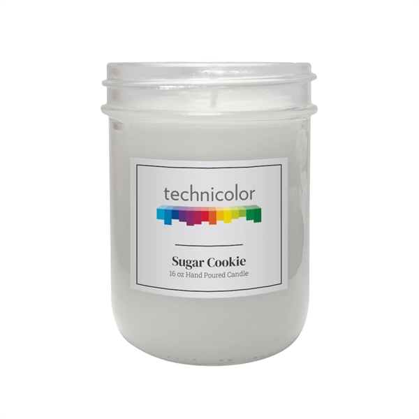 16 oz. Wide Mason Jar Candle