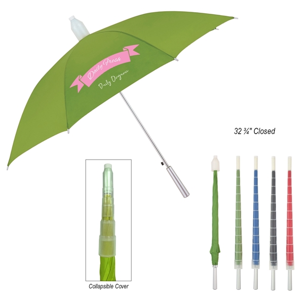 Lovely 32" Collapsible Polyester Umbrella