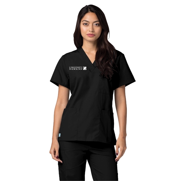 Adar Universal Unisex V-Neck Tunic 3 Pocket