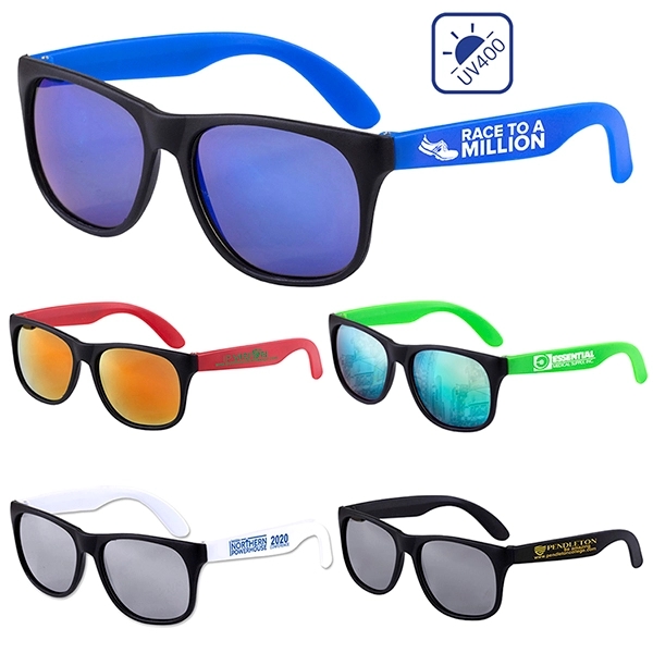 Newport Tint Colored Mirror Sunglasses Overseas