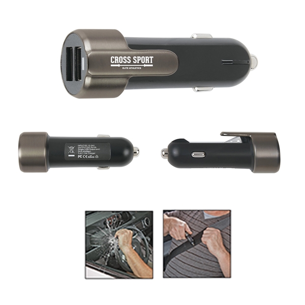 Handy Car Charger with Cutter