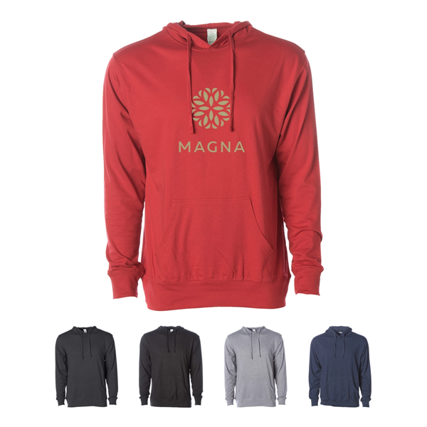 Lightweight Jersey Pullover with Hood for Men