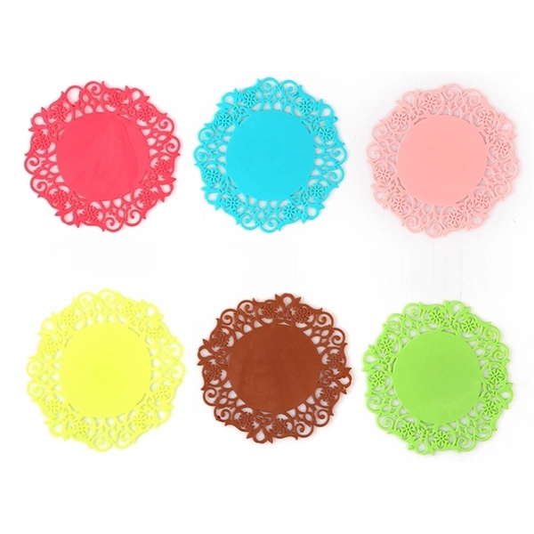 High Quality Hollow Silicone Pad Cup Mat Coaster