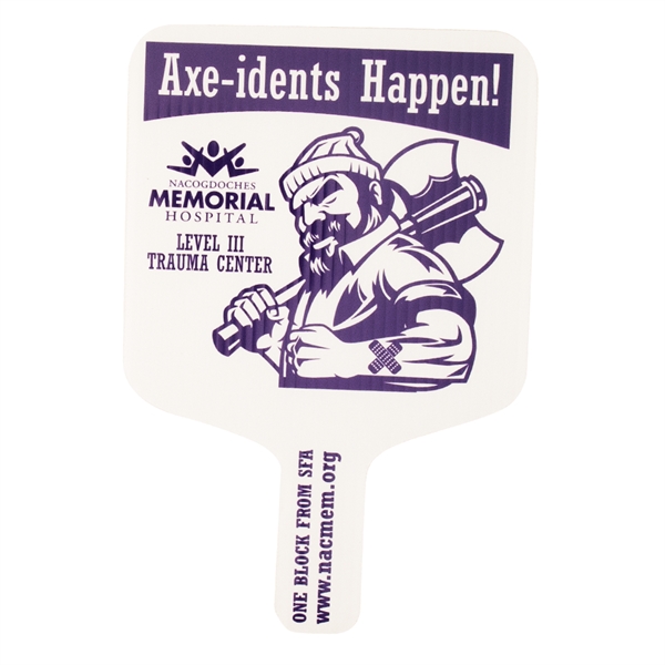 Screen Printed Hand Fan