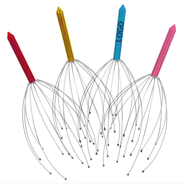Handheld Stainless  Head Massage Tingler