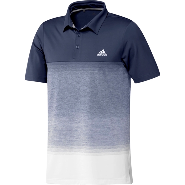 Adidas Ultimate365 Fade Stripe Polo Shirt - Chest*