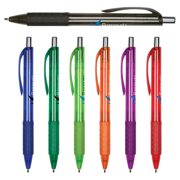 Translucent Pen w/ Gripper