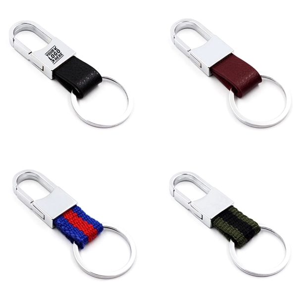 Soft Car Leather Keychain Key Holder