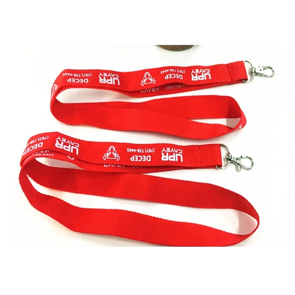 Polyester Neck Lanyard w/ Lobster Claw---35.4"x0.79"