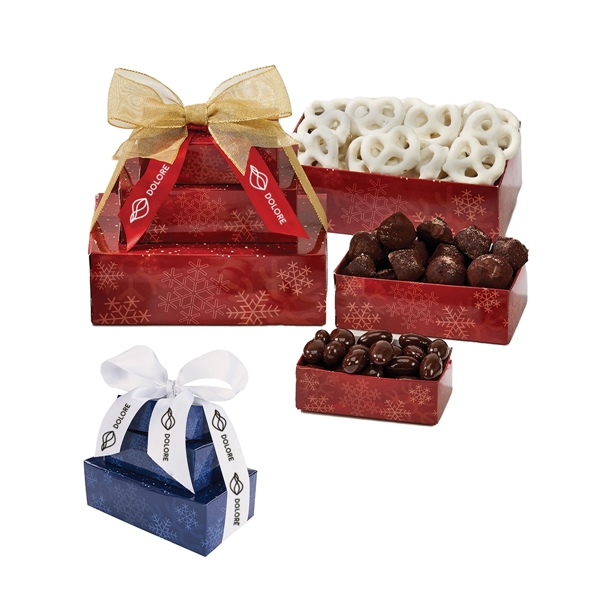 Stack-up Three-Tier Food Tower