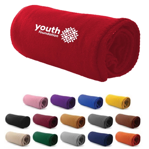 Smooth 50" x 60" Fleece Blanket