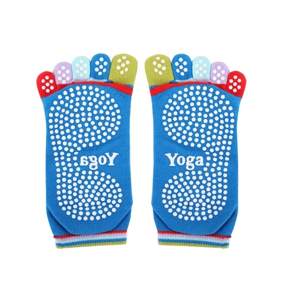 Color Toe Five Toe Split Toe Non-slip Yoga Socks