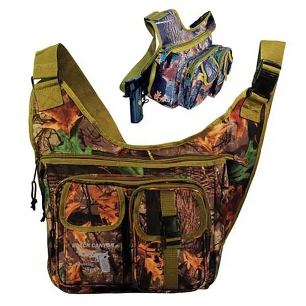 WildlandA® Camo Sling Shoulder Pack with Gun Pocket