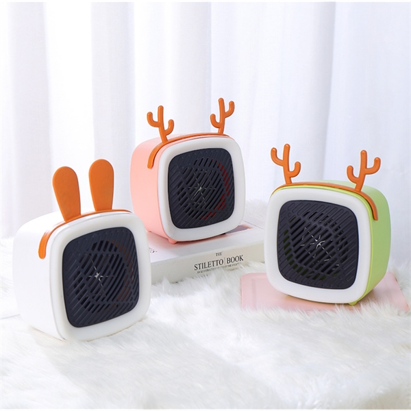 Creative Mini Space Heater with Night Light
