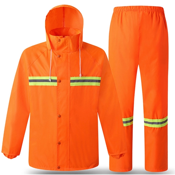 Rain Gear Reflective Safety Rainsuit