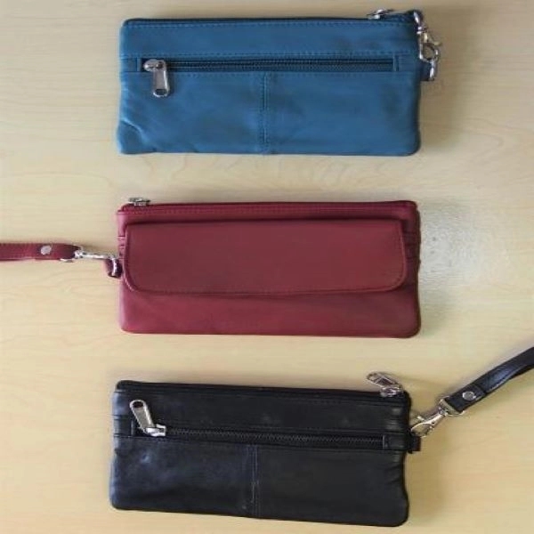 Sheep Leather Wristlet