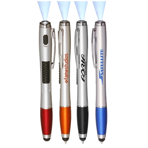 3 in 1 Stylus Pen with Led Light