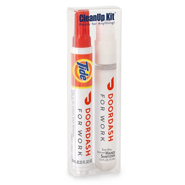 CleanUp Kit, Tide to Go and Sani-Pen Sanitizer
