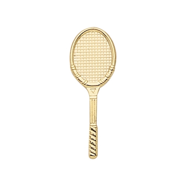 Tennis Racquet Lapel Pin
