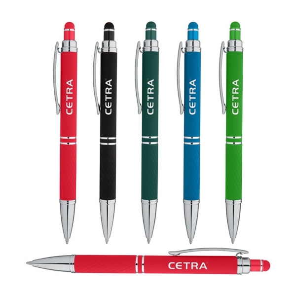 Hex Grip Soft Touch Stylus Pen