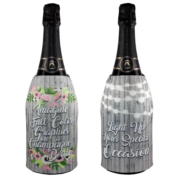 Sublimated Wine/Champagne Bottle Wrap