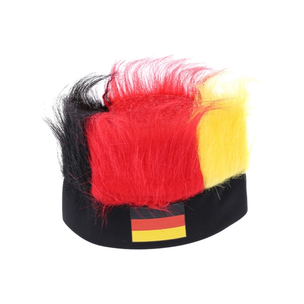 Soccer Fan Wig Sport Team Hair