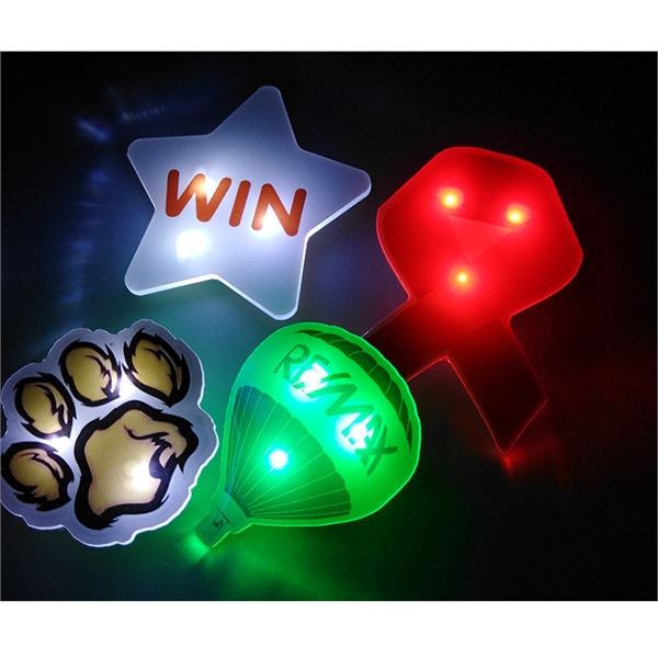 Light Up Flashing Led Lapel Pin
