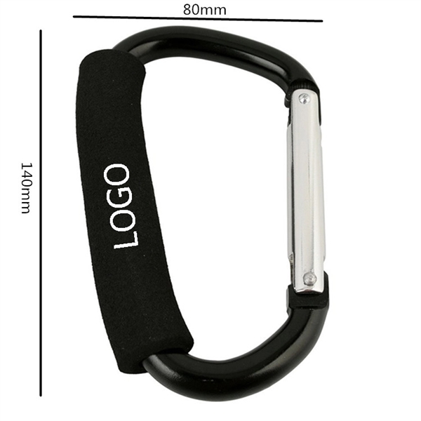 Aluminium Carabiner Clip / Stroller Hook