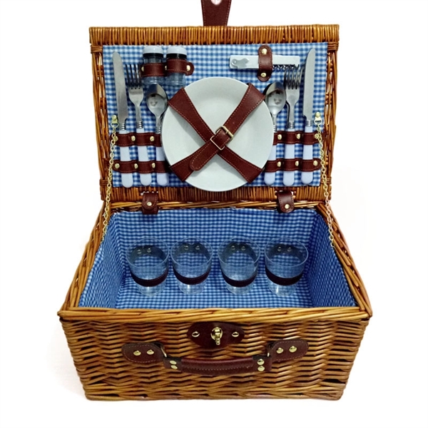 Picnic Basket Set 4 Person Picnic-Hamper