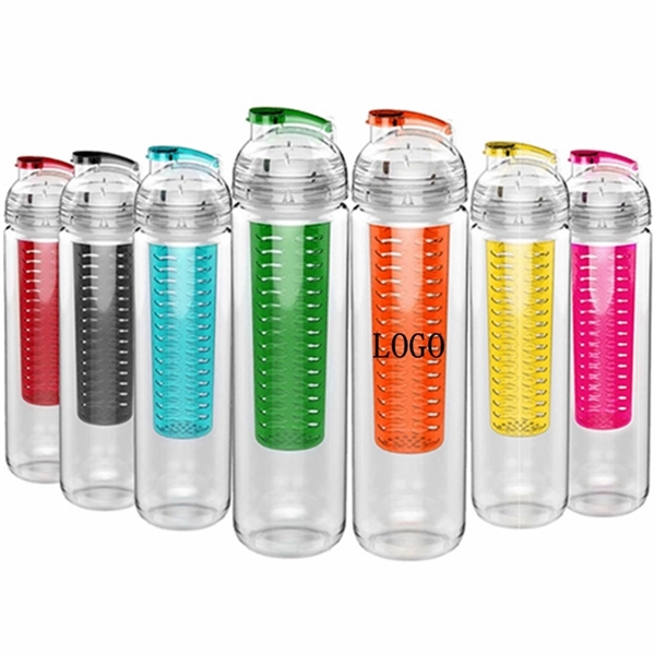 27 Oz Hydracy Fruit Infuser Water Bottle