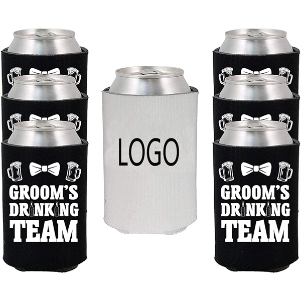 12OZ Sillkscreen Neoprene Beer Can Coolers Sleeves