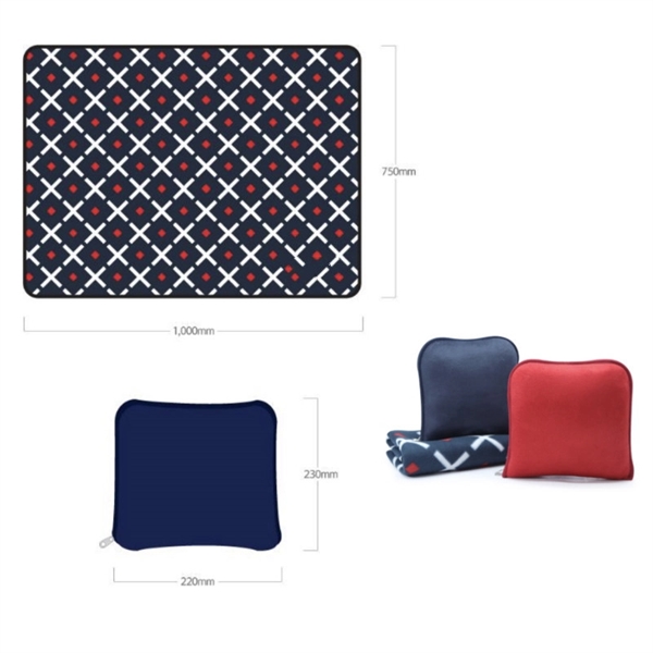 Mini Cushion Blanket 