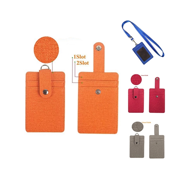RFID Card holder with Lanyard