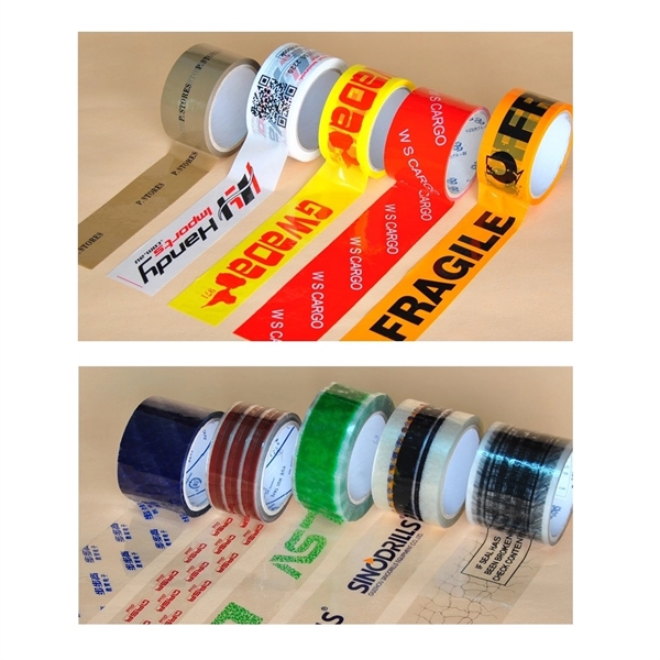110 Yards 2" W Full Color Printed BOPP Packing Tape